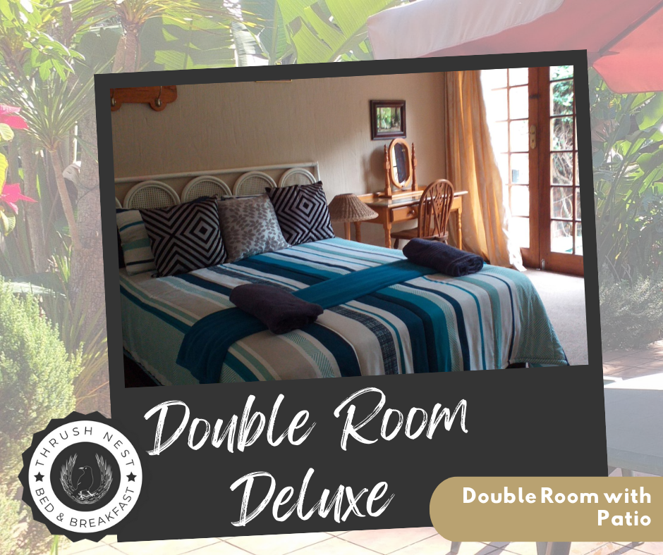 Double Room Deluxe – Double Room with Patio Includes breakfast